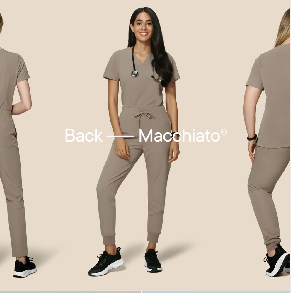 Mandala Scrubs Macchiato